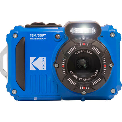 Kodak PIXPRO WPZ2 Cámara Digital Azul 16.35MP Zoom Óptico 4x Waterproof