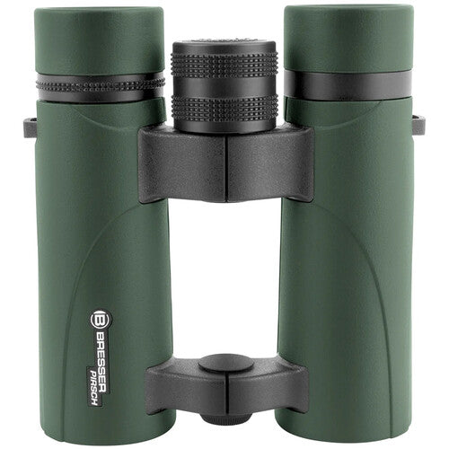 BRESSER 10x34 Pirsch Prismáticos 10x34 Nitrogenados Impermeables con Funda
