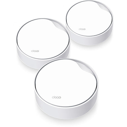 TP-Link Deco X50-PoE AX3000 Sistema Mesh WiFi 6 Doble Banda 6500 pies² 3 unidades
