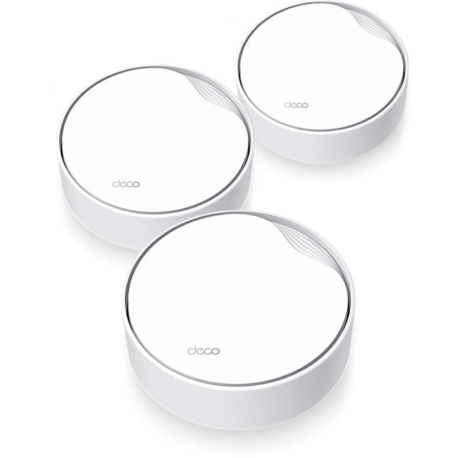 TP-Link Deco X50-PoE AX3000 Sistema Mesh WiFi 6 Doble Banda 6500 pies² 3 unidades