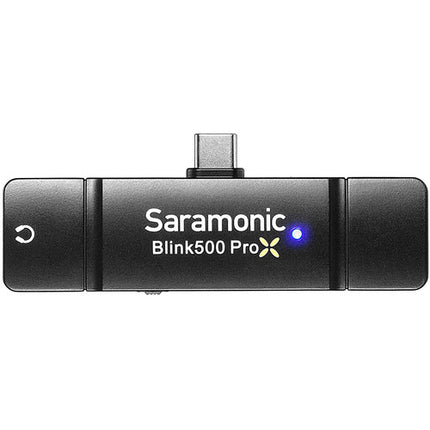 Saramonic Blink 500 ProX B6 Sistema Micrófonos Lavalier Inalámbricos Dual Canal 10 Horas Batería USB-C