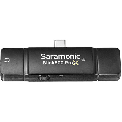 Saramonic Blink 500 ProX B6 Sistema Micrófonos Lavalier Inalámbricos Dual Canal 10 Horas Batería USB-C