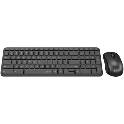 j5create Teclado y Ratón Inalámbricos Compactos para Chrome OS Bluetooth 5.2 Alcance 10m