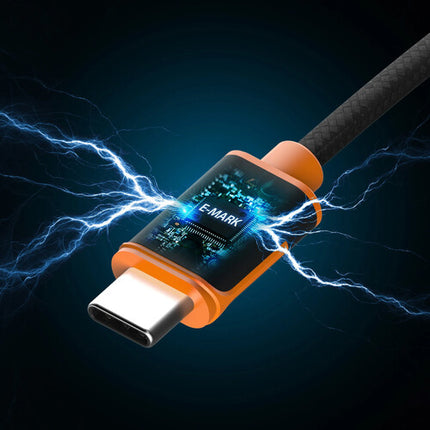 j5create Cable USB-C 100W 1.8m Doble Trenzado Carga Rápida