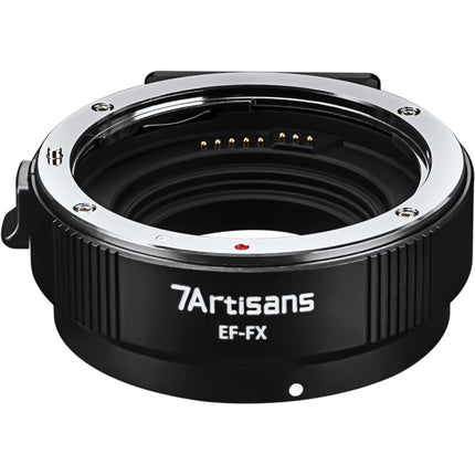 7Artisans Adaptador Autofocus para Lente Canon EF EF-S a Cámara FUJIFILM X Montura con Montura para Trípode y Control de Apertura