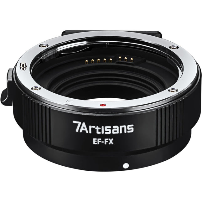 7Artisans Adaptador Autofocus para Lente Canon EF EF-S a Cámara FUJIFILM X Montura con Montura para Trípode y Control de Apertura