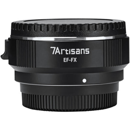7Artisans Adaptador Autofocus para Lente Canon EF EF-S a Cámara FUJIFILM X Montura con Montura para Trípode y Control de Apertura