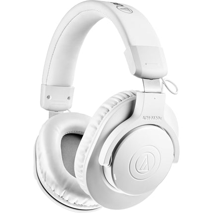 Audio-Technica ATH-M20xBT Audífonos Inalámbricos Over-Ear 40mm 60H Batería Blanco
