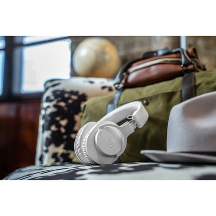 Audio-Technica ATH-M20xBT Audífonos Inalámbricos Over-Ear 40mm 60H Batería Blanco