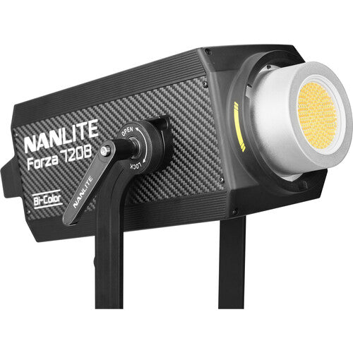 Nanlite Forza 720B Luz LED Bicolor Monolight 84,460 Lux 2700-6500K con Estuche Rodante