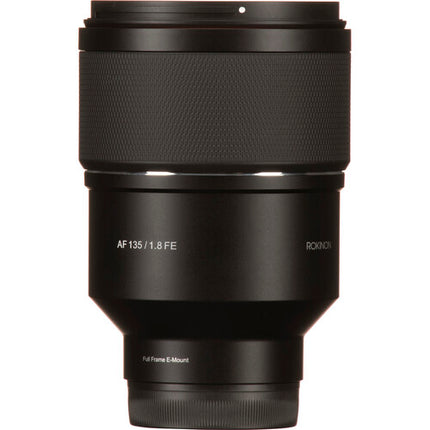 Rokinon AF 135mm f/1.8 FE objetivo para Sony E 82mm filtro 27.2" enfoque mínimo