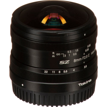 Tokina SZ 8mm f/2.8 Objetivo Ojo de Pez Sony E APS-C 180° ángulo 4" enfoque mínimo