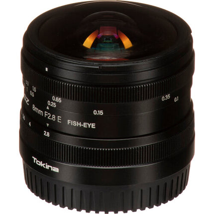 Tokina SZ 8mm f/2.8 Objetivo Ojo de Pez Sony E APS-C 180° ángulo 4" enfoque mínimo