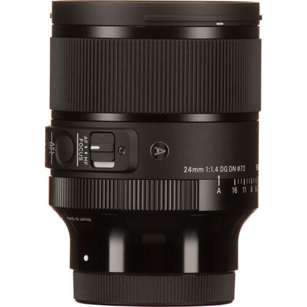 Sigma 24mm f1.4 DG DN Art Objetivo Full Frame Apertura f1.4 a f16 Sony E