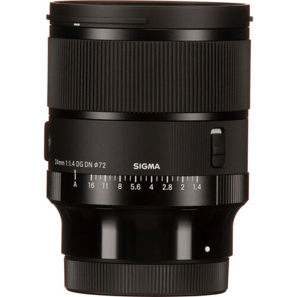 Sigma 24mm f/1.4 DG DN Art objetivo para Leica L apertura f1.4 y filtro 72mm
