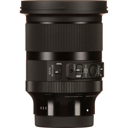 Sigma 20mm f1.4 DG DN Art lente Sony E formato Full Frame f1.4-16