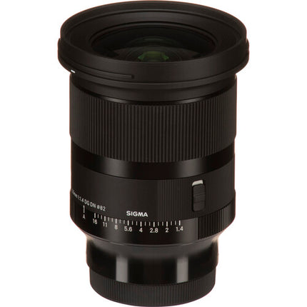 Sigma 20mm f1.4 DG DN Art lente Sony E formato Full Frame f1.4-16