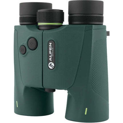 Alpen Optics 10x42 Apex XP Prismáticos con telémetro 5000 yardas multilaminado ED