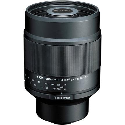 Tokina SZ 600mm f/8 Pro Reflex Teleobjetivo Manual para Canon EF-M con Parasol y Tapas