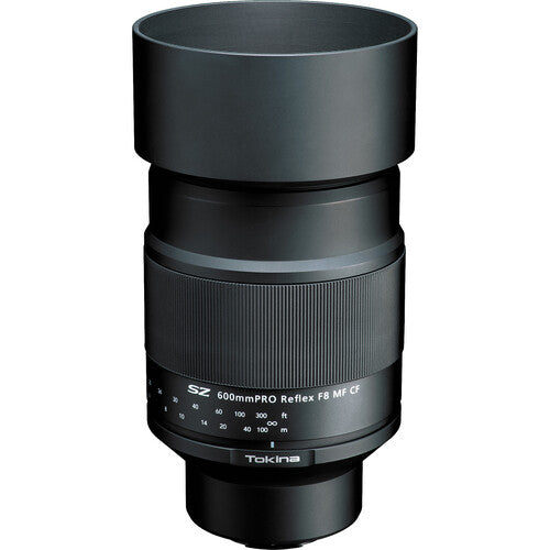 Tokina SZ 600mm f/8 Pro Reflex Teleobjetivo Manual para Canon EF-M con Parasol y Tapas