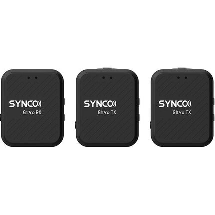 Synco WAir-G1-A2-Pro Sistema Micrófono Inalámbrico Dual 8H Batería 200m Alcance