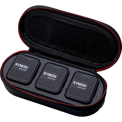 Synco WAir-G1-A2-Pro Sistema Micrófono Inalámbrico Dual 8H Batería 200m Alcance