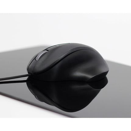 Matias Ratón Cableado USB-C Negro Material PBT Rueda Aluminio