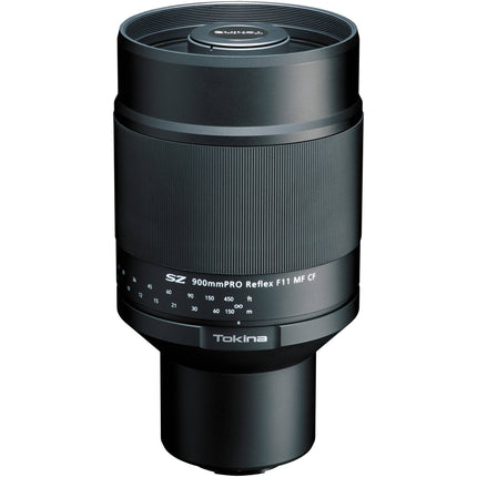 Objetivo Tokina SZ 900mm f11 Pro Reflex MF CF para FUJIFILM X con enfoque manual y distancia mínima 2.6 m