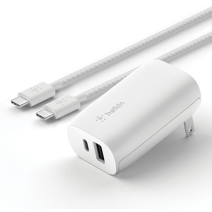 Belkin BoostCharge Cable USB-C Trenzado 60W 3.3 Pies Blanco