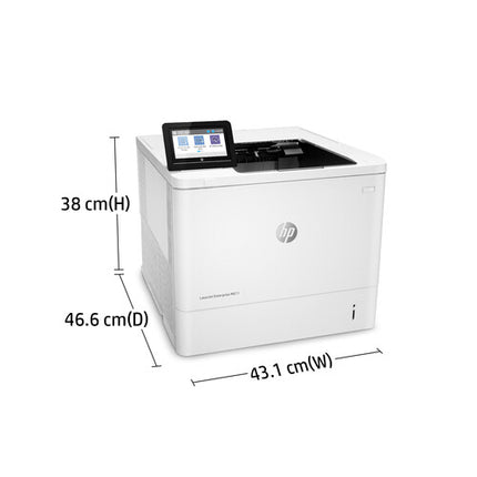 HP LaserJet Enterprise M611dn Impresora Monocromo 1200x1200 dpi 65 ppm Dúplex Automático