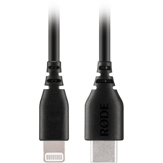 RODE SC21 Cable Lightning a USB-C Negro 11.8 Pulgadas MFi