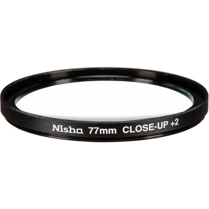 Nisha Set de Lentes de Close-Up 77mm Macro 2 a 6 Pulgadas de Enfoque