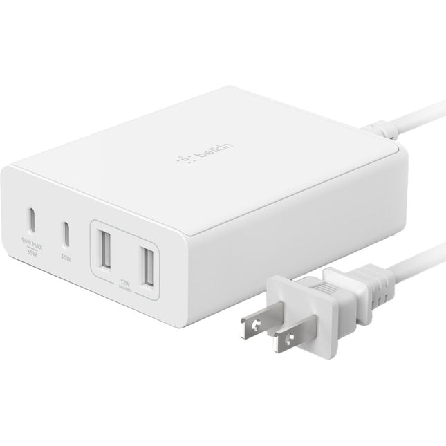 Cargador USB Belkin BoostCharge Pro 108W 4 Puertos con Cable 2m