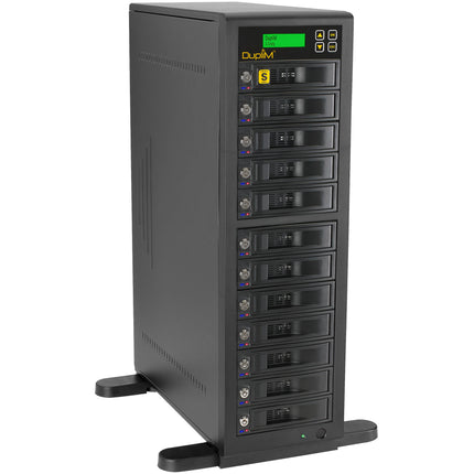 DupliM 1:11 Duplicador y Sanitizador SSD HDD 12 Bahías SATA 300MBs