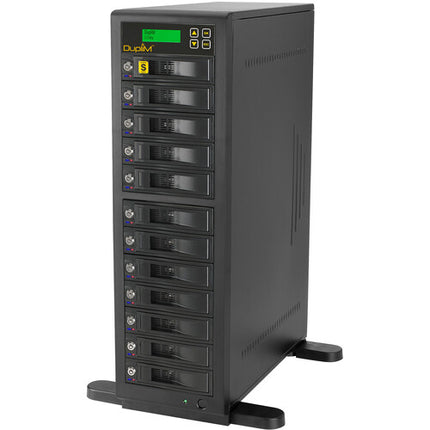 DupliM 1:11 Duplicador y Sanitizador SSD HDD 12 Bahías SATA 300MBs