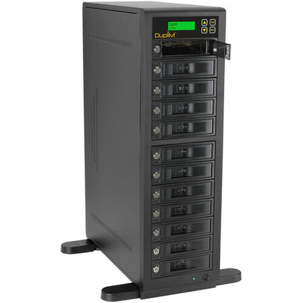DupliM 1:11 Duplicador y Sanitizador SSD HDD 12 Bahías SATA 300MBs