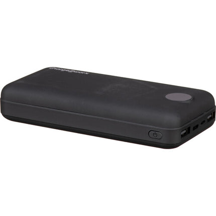 ChargeWorx Power Bank 20000mAh Triple USB Puerto C Negro
