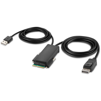 Belkin Modular DisplayPort cable activo 6' 4K USB teclado ratón TAA
