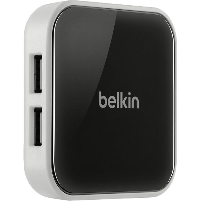 Belkin USB-A 2.0 Hub de Escritorio con 4 Puertos 480 Mb/s Gris