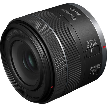 Canon RF 24-50mm f4.5-6.3 IS STM lente Full Frame estabilizador óptico lente ligera