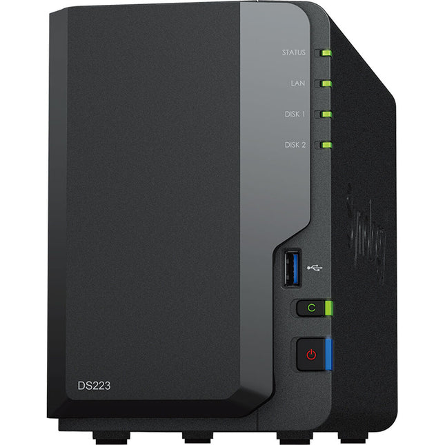 Synology DiskStation DS223 NAS 2 Bahías 2GB RAM y Gigabit Ethernet