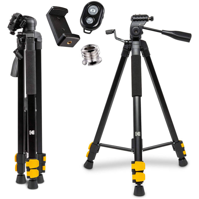 Kodak Photo Gear Trípode Ligero 62" con Control Bluetooth y Capacidad 8.8 lb
