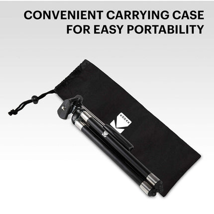 Kodak Photo Gear Trípode Compacto Viaje 42 Pulgadas 8.8 lb Carga