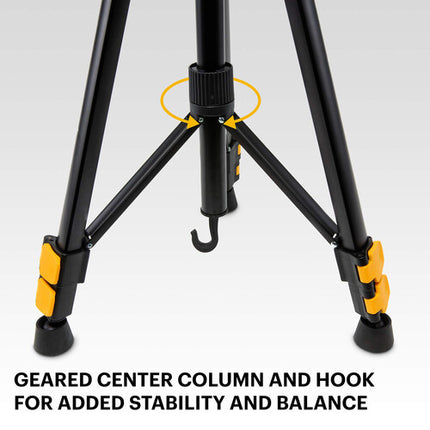 Kodak Photo Gear Trípode Ligero 62 Pulgadas Capacidad 4 kg con Montura para smartphone