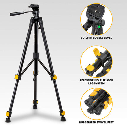 Kodak Photo Gear Trípode Ligero 62" con Control Bluetooth y Capacidad 8.8 lb