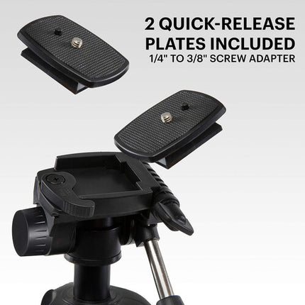 Kodak Photo Gear Tripode Ligero con Monopie Altura Max 62 Pulgadas Capacidad 4 kg