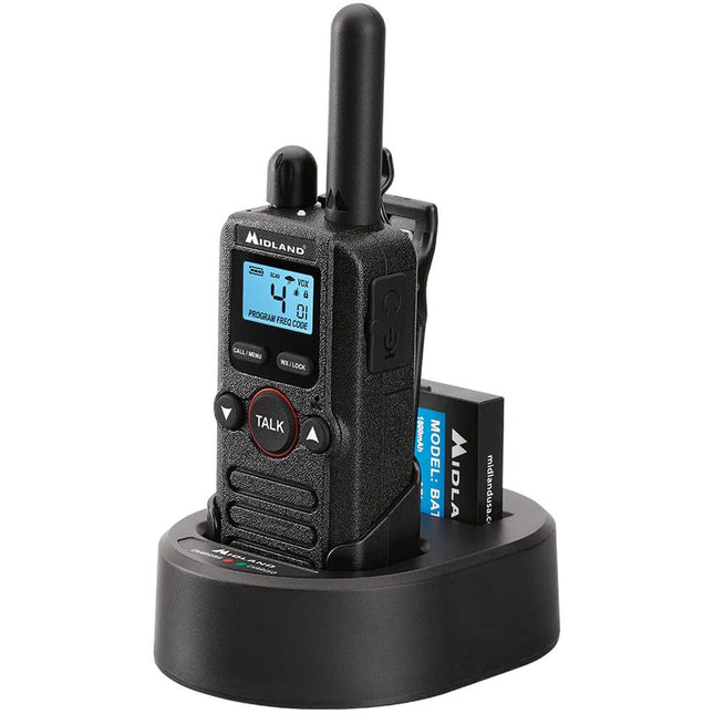Midland BizTalk BR180 Radio Empresarial Compacta 14H Batería 1W Transmisión