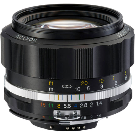 Voigtlander Nokton 58mm f1.4 SL II S Lente F Mount FX Formato Negro