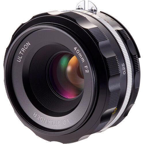 Voigtlander Ultron 40mm f2 Asférico para Nikon F Montura F FX