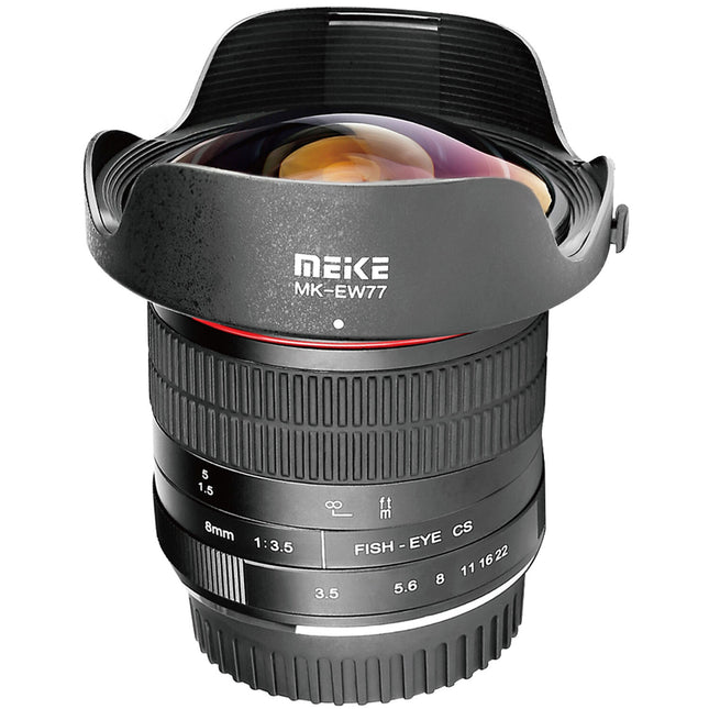 Meike MK-8mm f/3.5 Lente Ojo de Pez para Canon EF Formato Completo